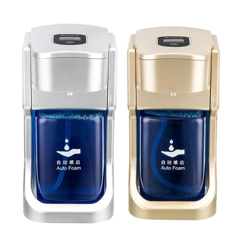 

450ML Automatic Soap Dispenser Touchless Foaming Infrared Motion Sensor Hands-Free Soap Pump Dispenser For Bathroom Kitchen