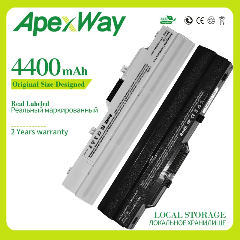 Аккумулятор для ноутбука MSI Wind U100/L1300/L1350/L1350D/U100X/U100W/U135DX/U210/U270/U90X/Wind12/U200/U210/U230 |