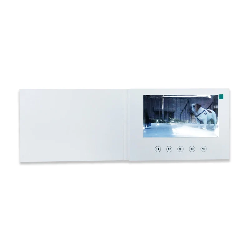 Papel em Branco Cartão de Vídeo Relativo à Promoção Personalizado Polegada Brochura Digital 7 Lcd - Image 6