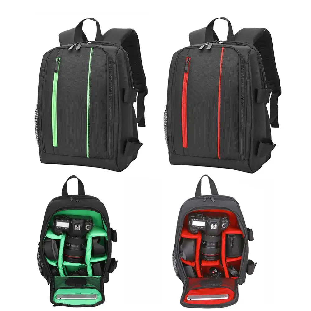 Водонепроницаемая нейлоновая камера для хранения Backpak сумка через плечо большая емкость рюкзак для переноски штатив чехол для объектива для DSLR камеры