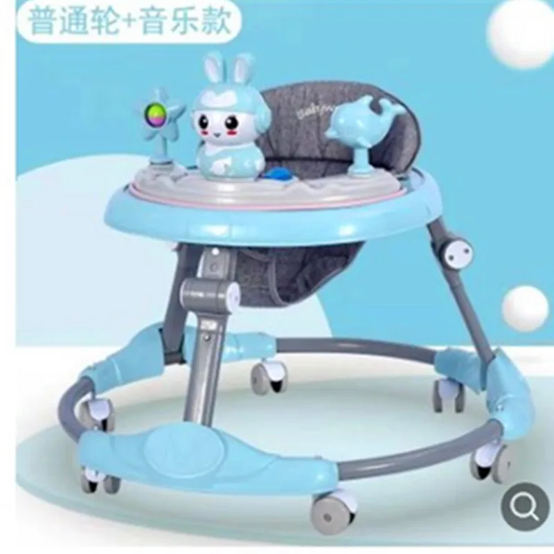 Baby Walker Multifunctional Anti-rollover Anti-O Leg Foldable 6-18 Months