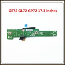 Original For MSI GE72 GL72 GP72 17.3 inches Laptop Touchpad Button Board With Cable MS-16J5B MS-16J6B 100% Tested Fast Ship