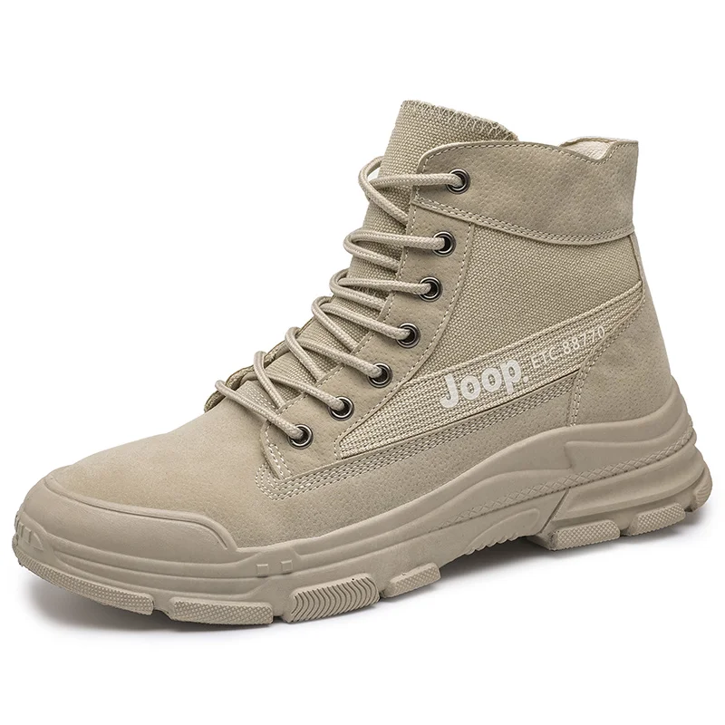 

New Winter Boots for Men Comfortable No-slip Winter Sneakers for Men MB114 High Top Shoes for Men zapatos de hombre