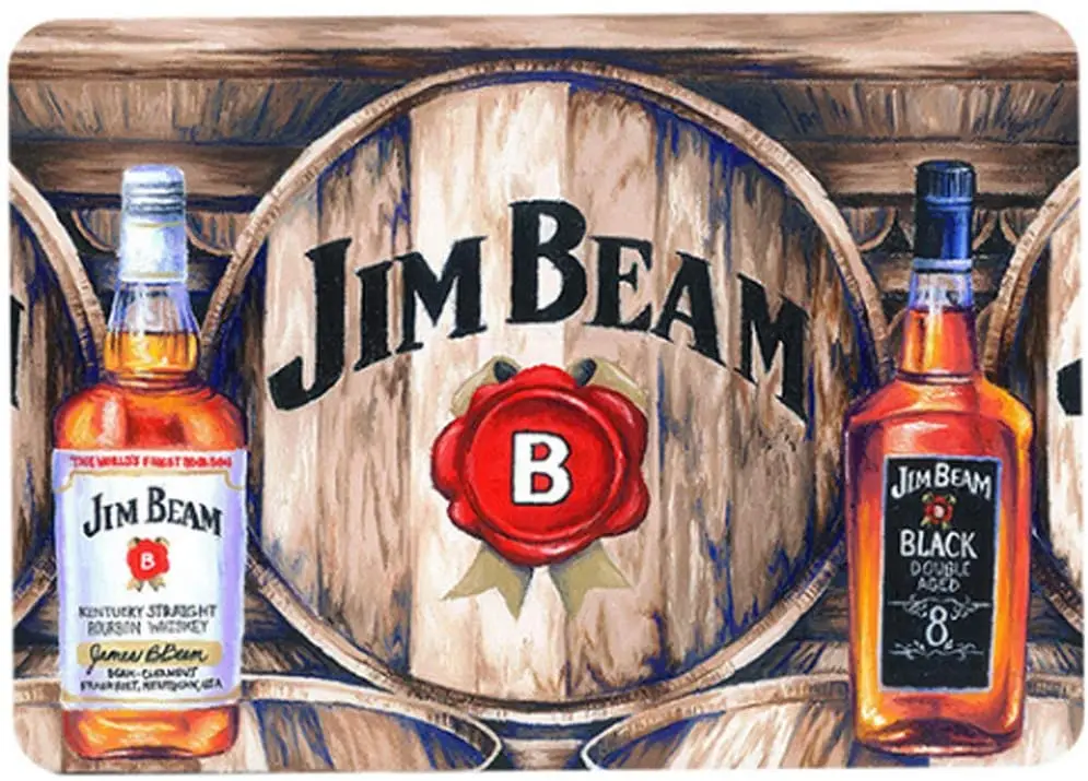 Jim Beam distillery Vintage Metal Sign for Man Cave Garage or Bar 