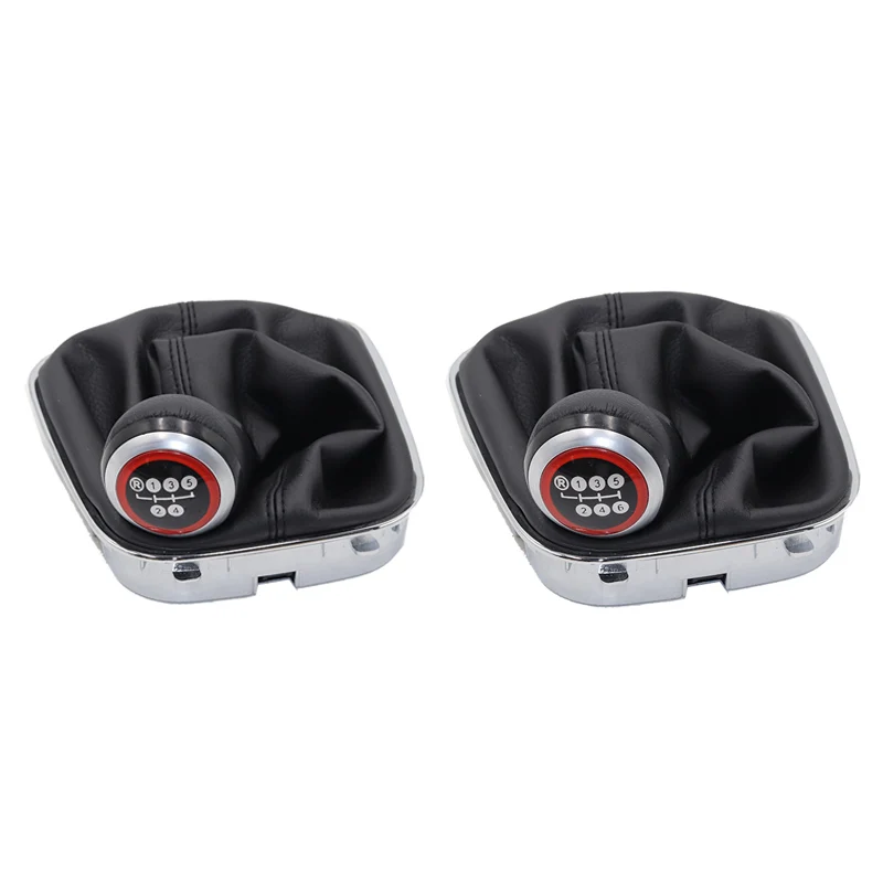 

For VW POLO 6C 2011 2012 2013 2014 2015 2016 2017 2018 2019 5/6 Speed Car Shift Gear Knob Lever Gaitor Boot Cover