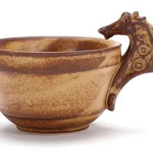 Винтажная чайная чашка грубая керамика чайная чашка мастер чашка керамический чайный набор креативное украшение для дома чайная посуда для напитков