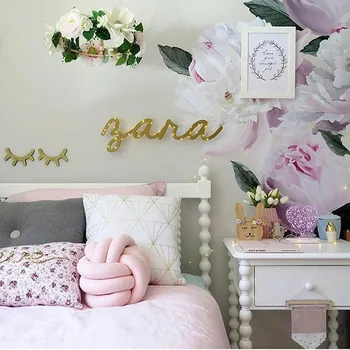 

Nordic Style Velvet Ball knot pillow Cushion Pillow Solid Color Baby Calm Sleep Dolls Stuffed Kid Adult Bedroom Decoration HOT