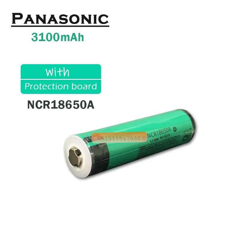 Литиевая аккумуляторная батарея Panasonic NCR18650A 3100 мАч 3 7 В 1 шт.|Перезаряжаемые
