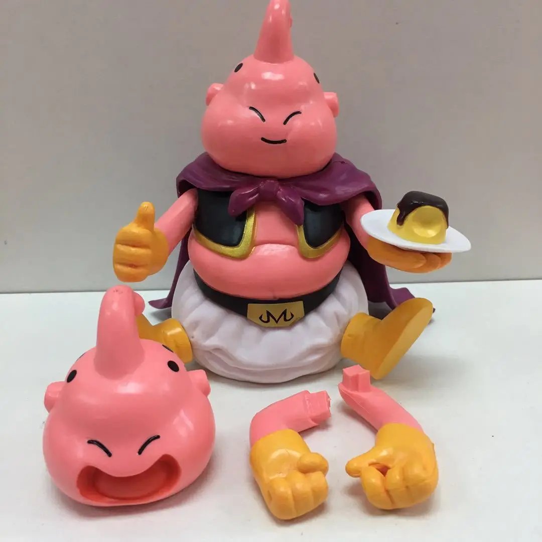 Аниме Dragon Ball сидя переменчивое выражение Majin Buu Garage Kit Модель автомобиля украшение подарок