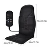 Massager Chair Pad Electric Heating Vibrating Cervical Neck Back Body Cushion Massag for Car Home Lumbar Mattress 6
