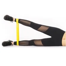 Йога Сопротивление натяжение полоса петля Йога Пилатес для дома фитнес упражнения тренировки Сопротивление Группы