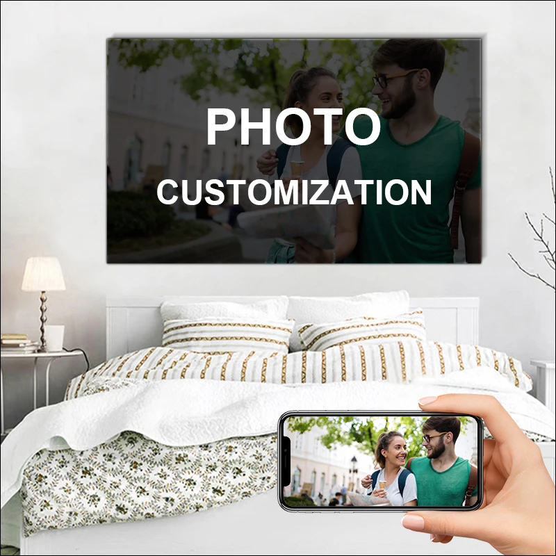 

Send Photos Customize Children's and Family Portraits Pets Wedding Dresses Posters Canvas Paintings Photo Frames Personalized