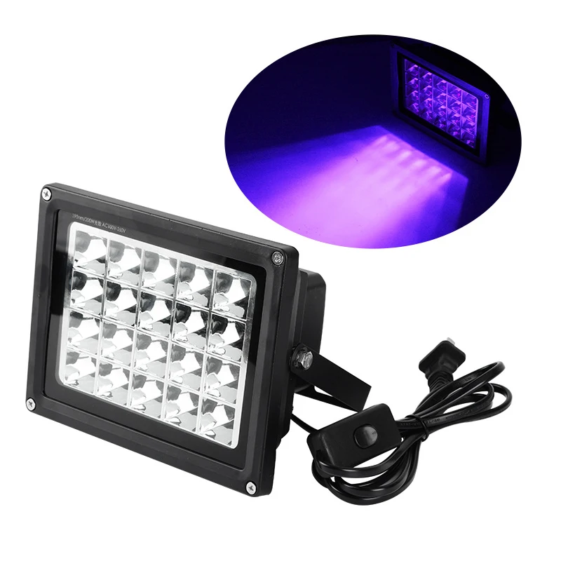 AC90V-240V 200W 395nm УФ светодиодная Смола быстроотверждаемый свет 160*120 мм облучение для