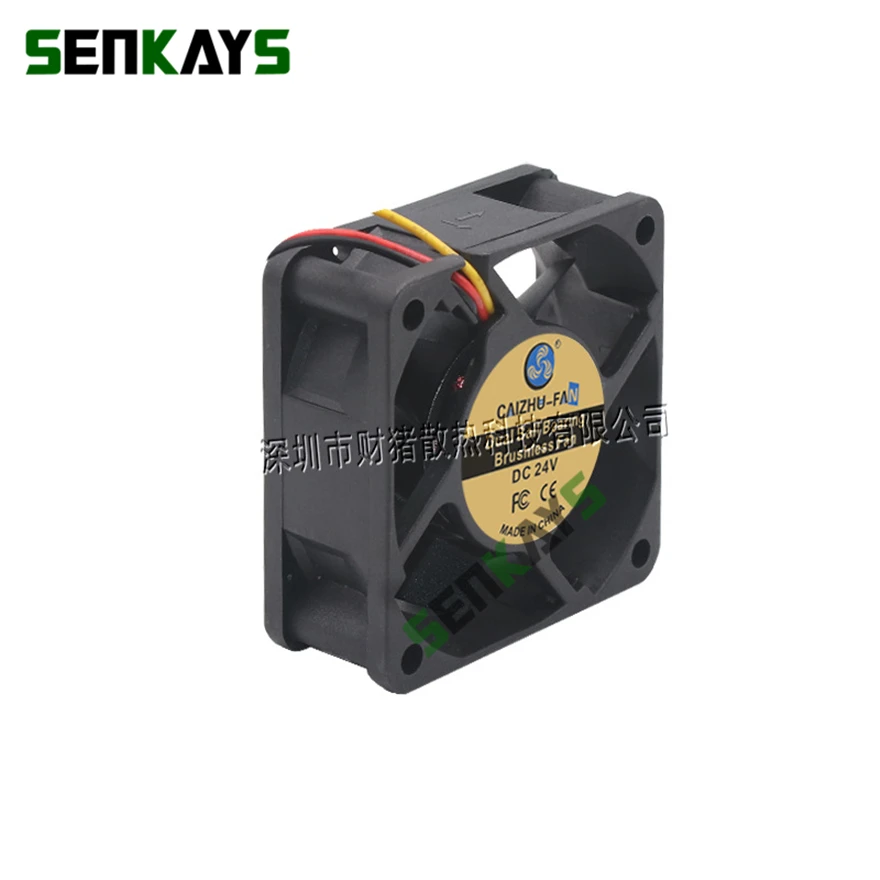 Ventola Di Raffreddamento 6025, 60x60x25 Mm, 12V, 0.25A, Doppio Cuscinetto A Sfera, 2 Pin, Per Stampanti 3D E PC (Confezione Da 2) - 2