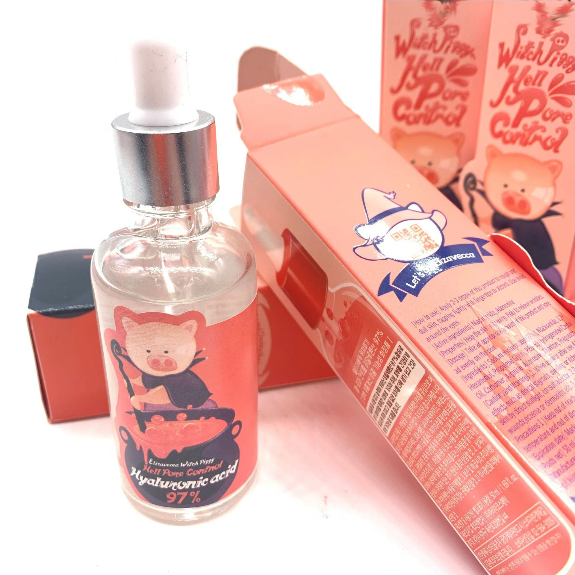 Увлажняющий крем для лица Eflzavecca Witch Piggy Hell Pore Control с гиалуроновой кислотой