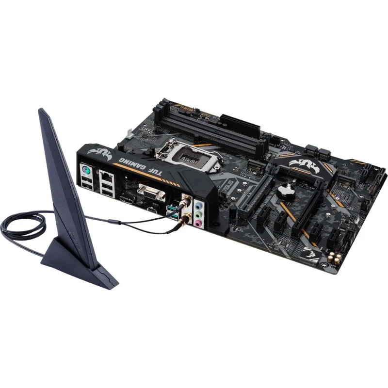 Motherboard Asus TUF B360-PRO GAMING(WI-FI) Soc-1151v2 Intel B360 4xDDR4 ATX AC'97 8ch(7.1) G