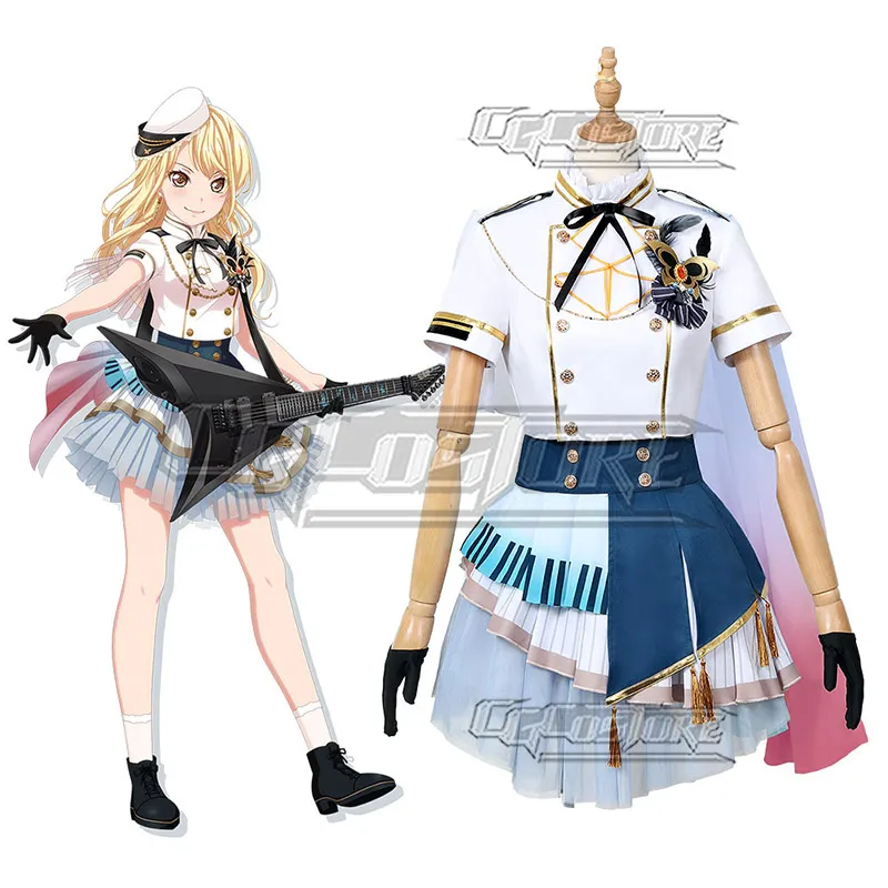 Bang Dream Kirigaya Touko Cosplay Costume Morfonica Anime Game Printing Uniform Dress Halloween Christmas Free Shipping Cg715czh Game Costumes Aliexpress