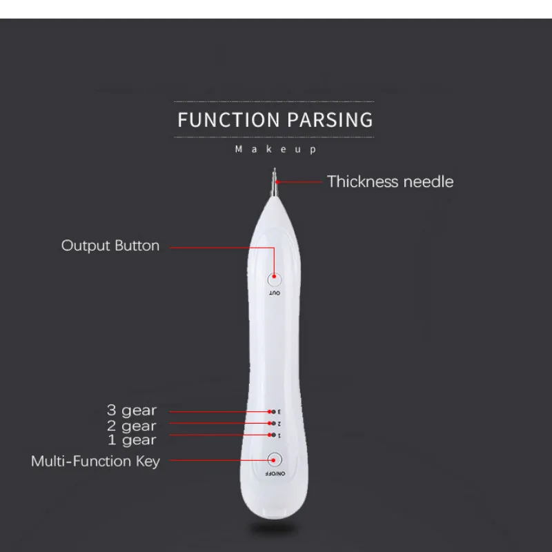 Лазерная плазменная ручка для удаления молей, для удаления темных пятен, ЖК-дисплей, для ухода за кожей, точечная ручка для удаления бородавки, инструмент для удаления татуировок, уход за кожей
