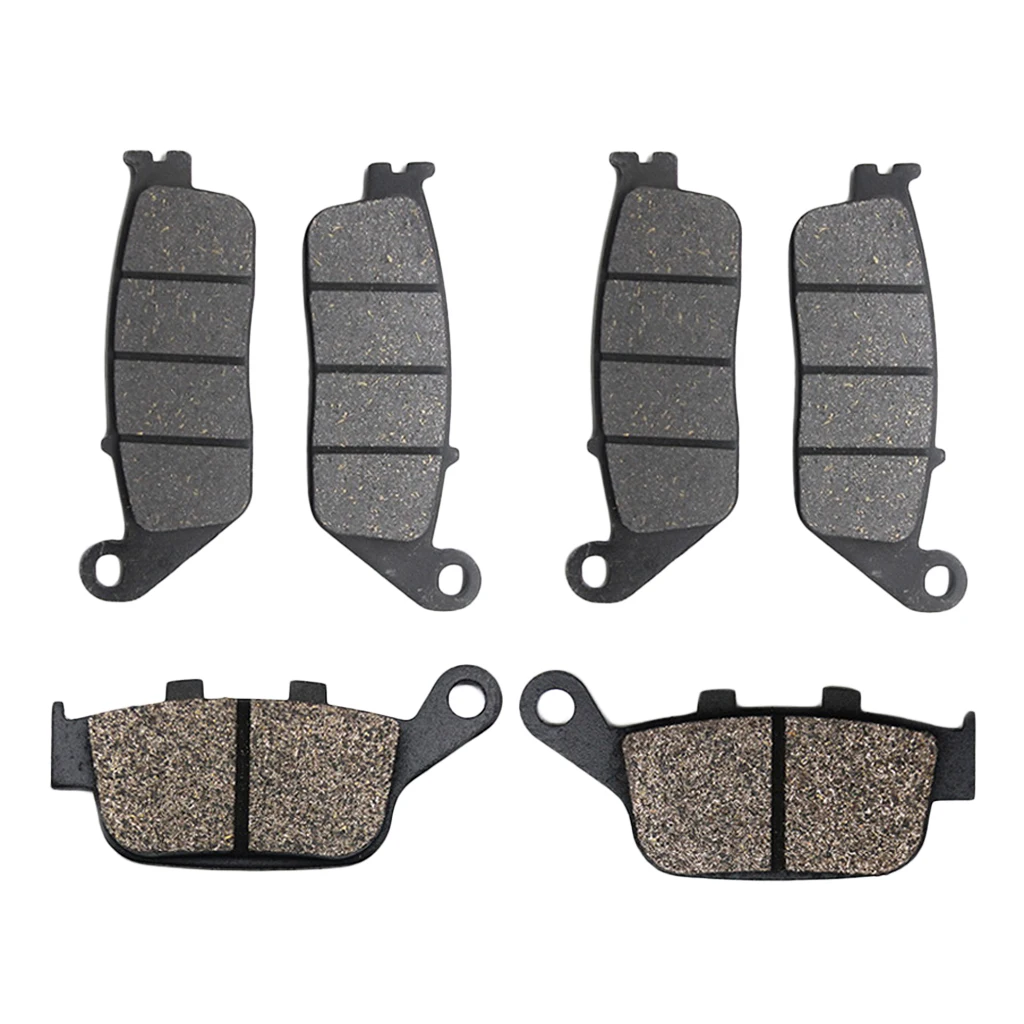 Motorcycle Front and Rear Brake Pads  For  CBR 400 RR (NC23) Tri-Arm(1987-1989) Honda CB 400 SF Honda CB 400 Four Honda CBR 400