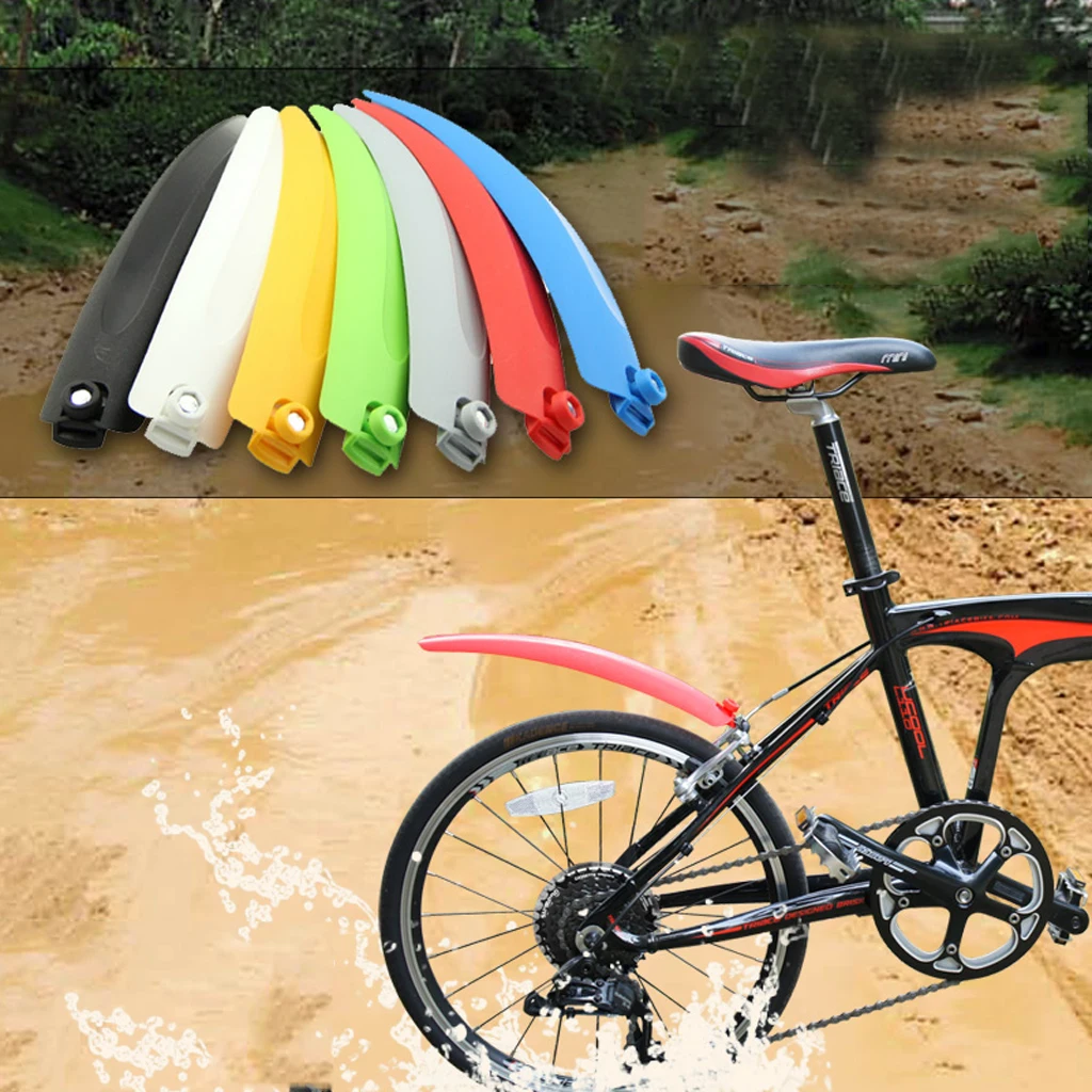 14/ 16/ 20' Universal Multicolor Front & Rear MTB Mountain Rode Bike Bicycle Fenders Mudguards