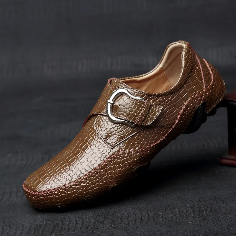 

Luxury Italian Designer handmade Outdoor Men Slip-on Casual Breathable Shoes Men flats Loafers Driving Shoes big size 47 B51-14