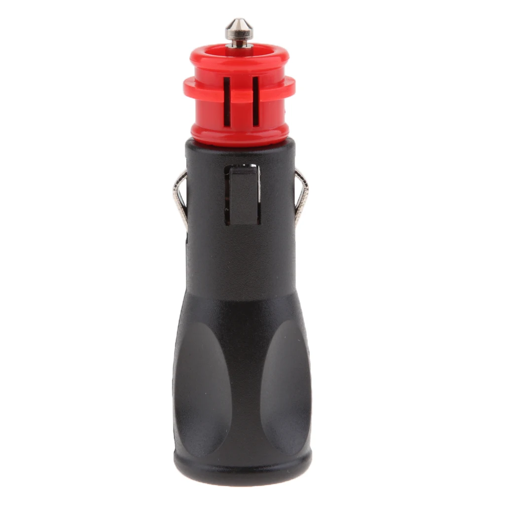 12V 24V 8A Male Car Cigarette Lighter Socket Plug Connector On Off Switch