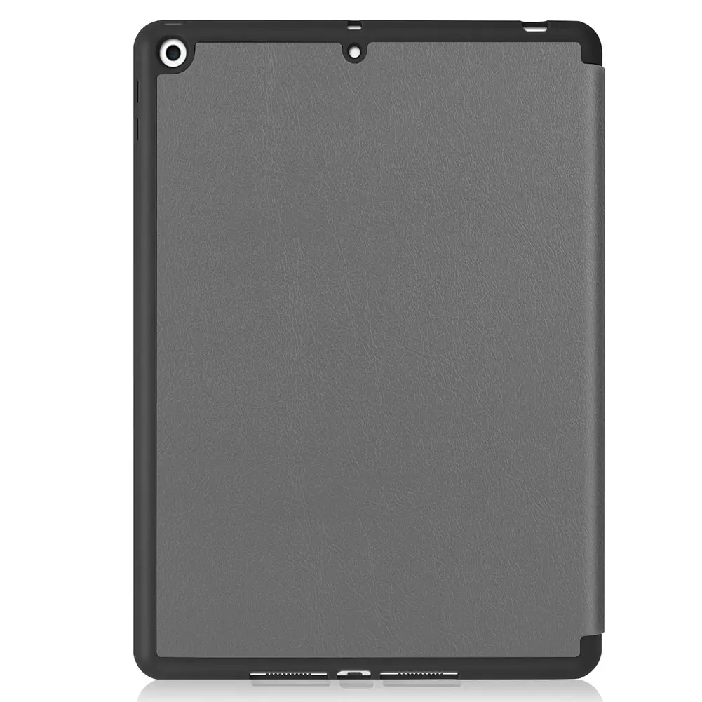 Shockproof Auto Sleep Wake Smart Cover For iPad 10.2 Case Tri-Fold PU Leather Flip Stand Cover For iPad 10.2 Case
