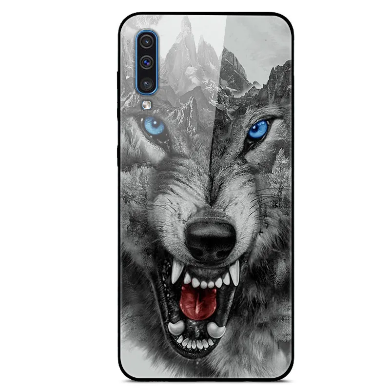 Закаленное Стекло чехол для samsung Galaxy A50 A70 A30 A10 A20 S10 плюс J4 J6 A7 A8 A9 S10E Чехол Мягкий бампер задний Чехол