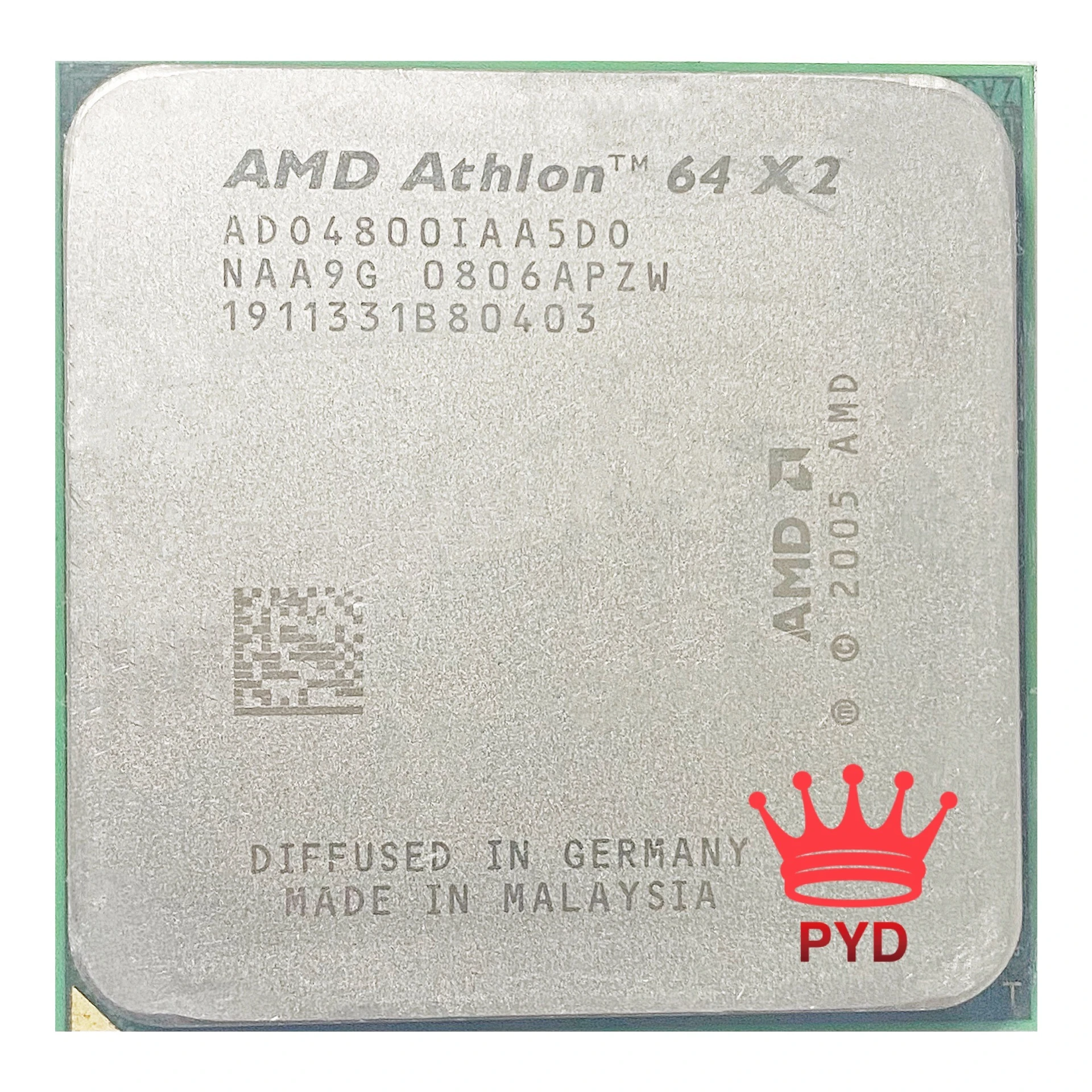 AMD Athlon X2 4800+ processor (2.5GHz/1MB L2 Cache /Dual-Core) Socket AM2/940pin working 100% Free Shipping amd processor