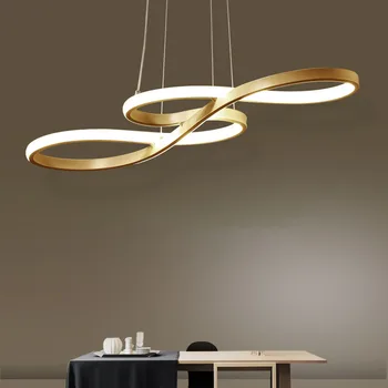 

Simple Modern Musical symbol Creative Foyer Northern European Luxurious Ceiling lamp Living LED Pendant light Drop light