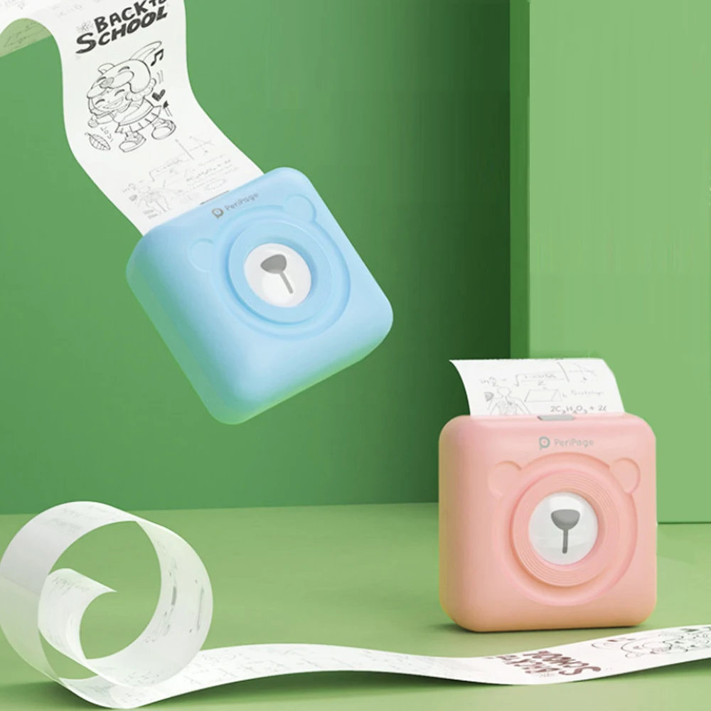 

Peripage Pocket Printer Bluetooth Photo Portable Sticker Thermal Printer Mini Note Label Printer Christmas Birthday Gifts