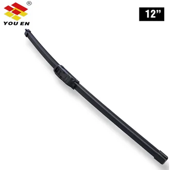 

YOUEN 12 Inch Universal U-type Auto Car Windshield Wiper Blade Soft Frameless Bracketless Wiper Car Accessories Styling