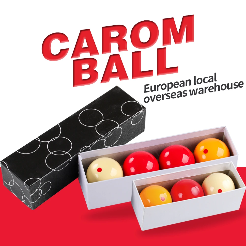 Training Ball 6 Dot Spot Korean 3 Cushion Game Balls 61.5mm Carom Libre Cue Ball Phenolic Resin Material Billiard Accessories