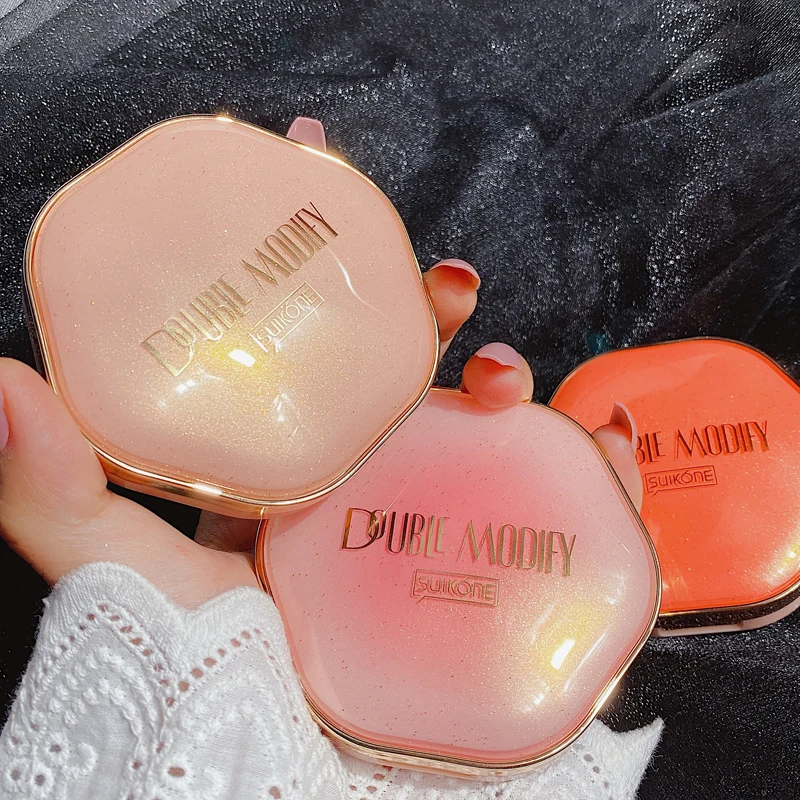 Glitter Makeup Highlighter Palette Texture Contour Shimmer Powder Cheek Blush Shadow Illuminator