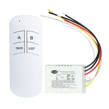 3 maneiras de ligar/desligar controle remoto digital sem fio 220v 3 canais interruptor controle remoto digital sem fio para lâmpada luz exaustão fã