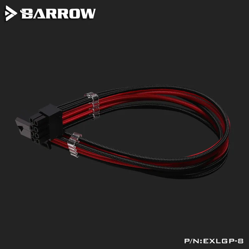 Barrow PC модуль удлинитель питания 24pin материнская плата видеокарта 6+ 2pin CPU4+ 4pin 18AWG EXLBD-24