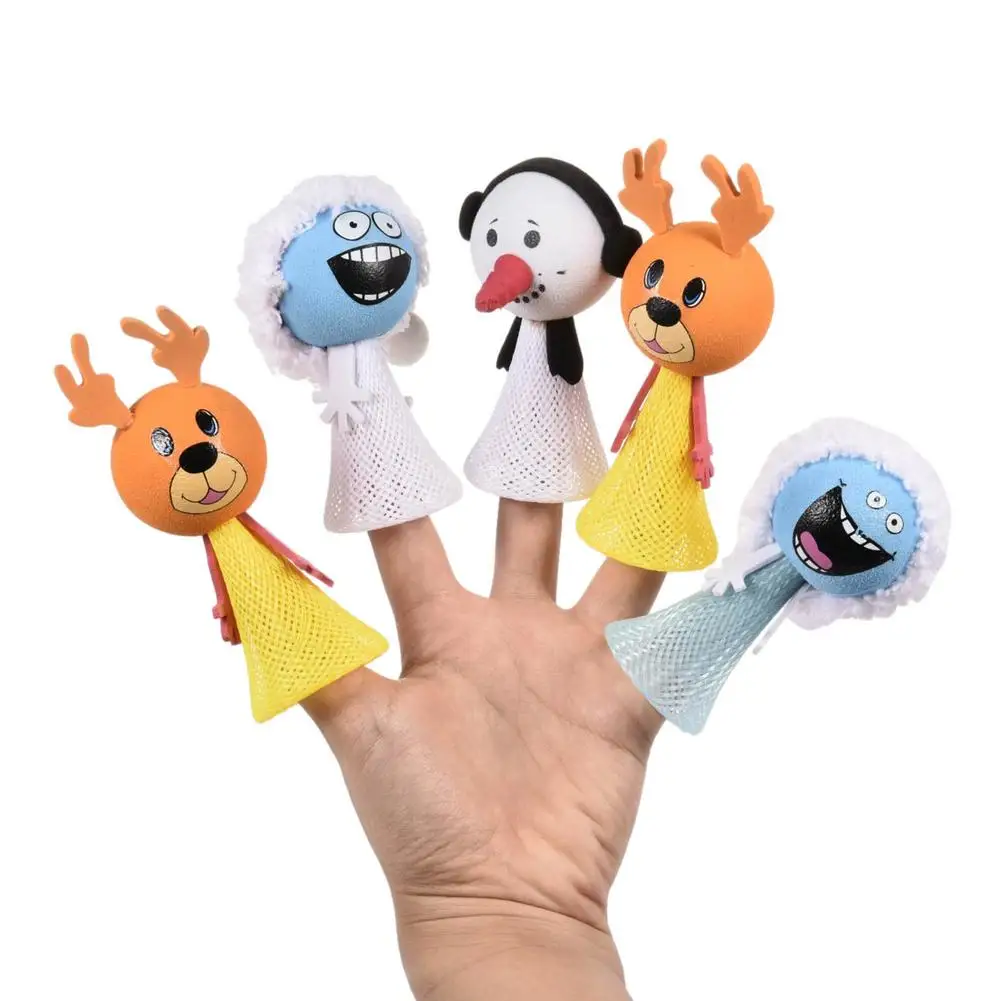 5pcs Christmas Jumping Spring Toys Bouncy Party Favors Bouncing Elf Doll Man Present | Игрушки и хобби