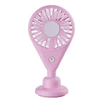 

Creative Personality Outdoor Portable Colorful Night Light Mini Small Fan Usb Fan Student Fan Summer Portable Small Fan