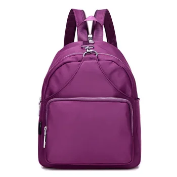 

Waterproof Nylon Backpack Women Crossbody Bag Students High Quality Schoolbag Girls Preppy Style Packsack Teenagers Rucksack