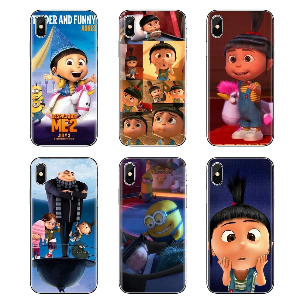 Unicorn Agnes Despicable Me Minions TPU Case For Huawei P Smart Y6 P8 P9 P10 Plus Nova P20 Lite Pro Mini 2017 SLA-L02 SLA-L22 2i |