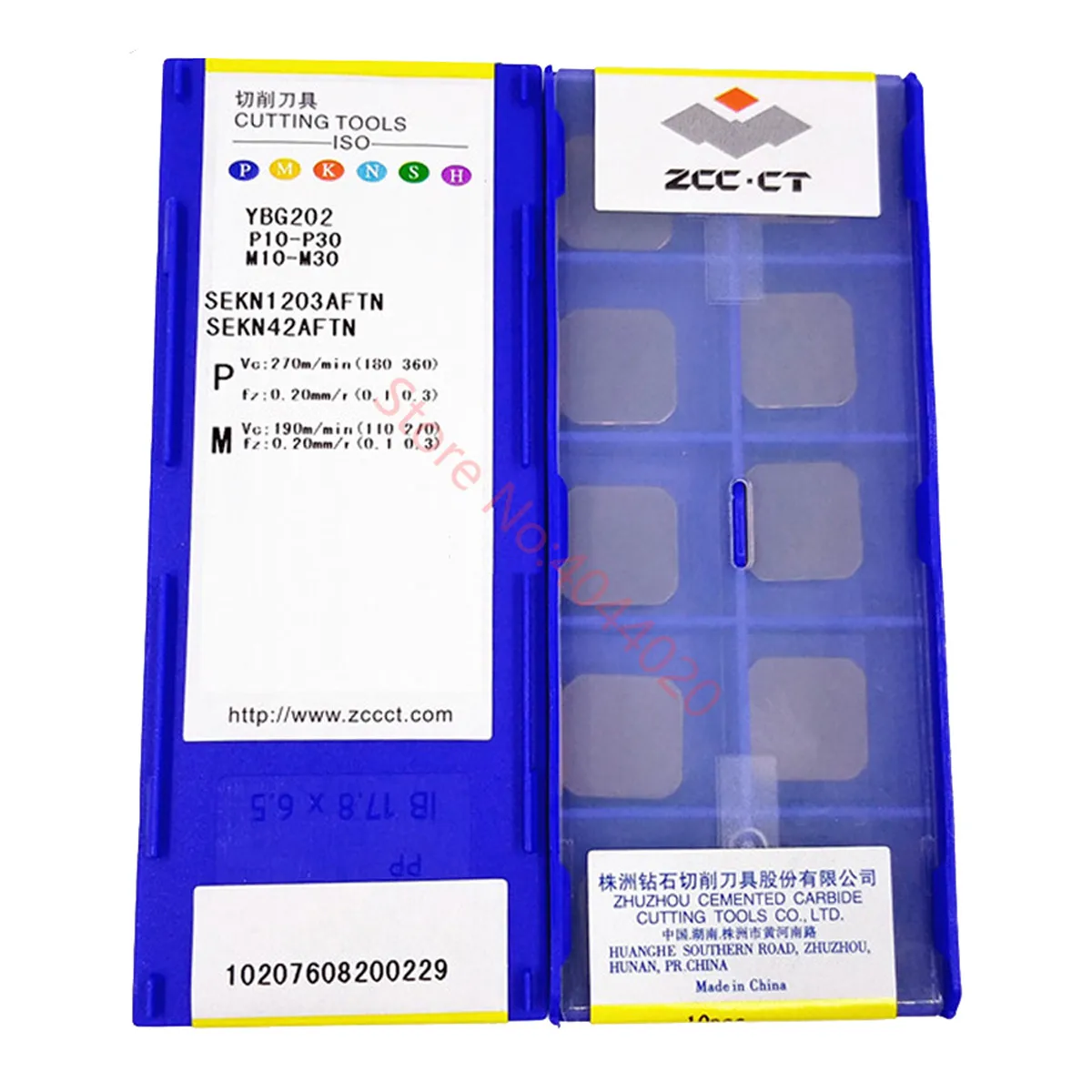 

100% Оригинальные ZCC.CT SEKN1203AFTN YBG202/SEKN1504AFTN YBG202 карбидные вставки 10 шт. токарные инструменты с ЧПУ