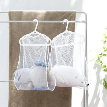 

Net Mesh Pillow Drying Rack Foldable Toys Doll Hanger Home Dormitory Balcony Hanging Clothes Dryer Wardrobe Cushion Storage Bag