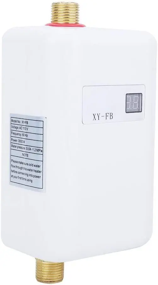 XYFG,Electric Water Heater Mini Tankless Instant Hot Water Heater