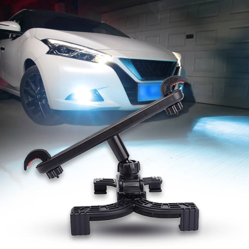 Подставка для путешествий, нескользящая, регулируемая, легкая установка, кронштейн, портативное автомобильное заднее сиденье, устойчивая Подставка для планшета, фиксированная, вращение на 360 градусов
