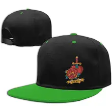 Бейсболка унисекс контрастного цвета в стиле хип-хоп с винтажными розами и цветком 5