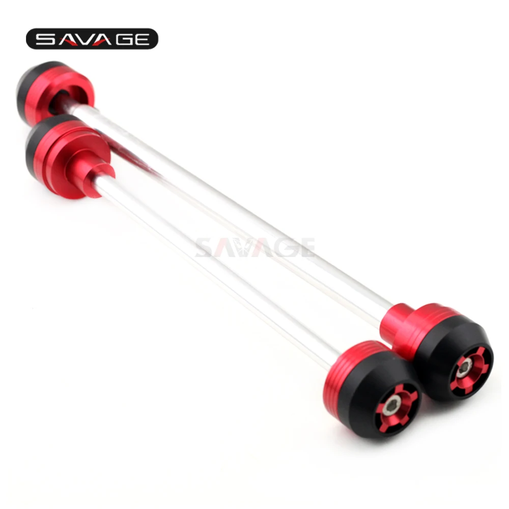 Front Rear Axle Fork Wheel Protector Sliders Falling Protection (34)