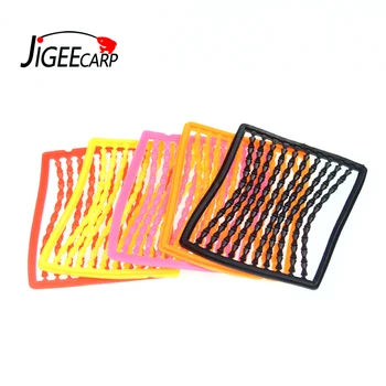 

2cards/200pcs Carp Fishing Hair Boilies Bait Stopper Fishing Rig Stop Holder Dumbell Stopper Fishing Accessories End Tackle