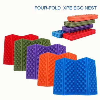 

Outdoor supplies XPE foam four-fold folding cushion waterproof waterproof cool portable moisture-proof picnic mat
