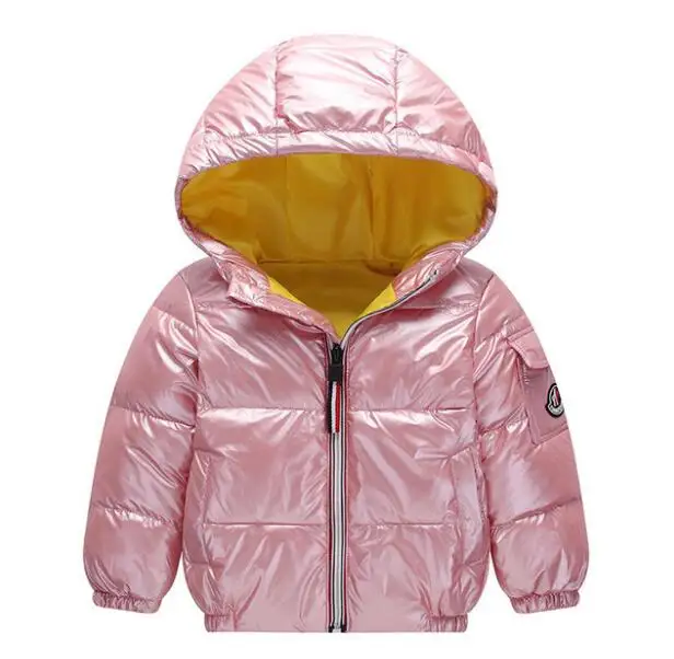 

Winter Parkas Kids Jackets For Girls Boys Warm Thick Children's Coat Baby Outerwear Infant Overcoat