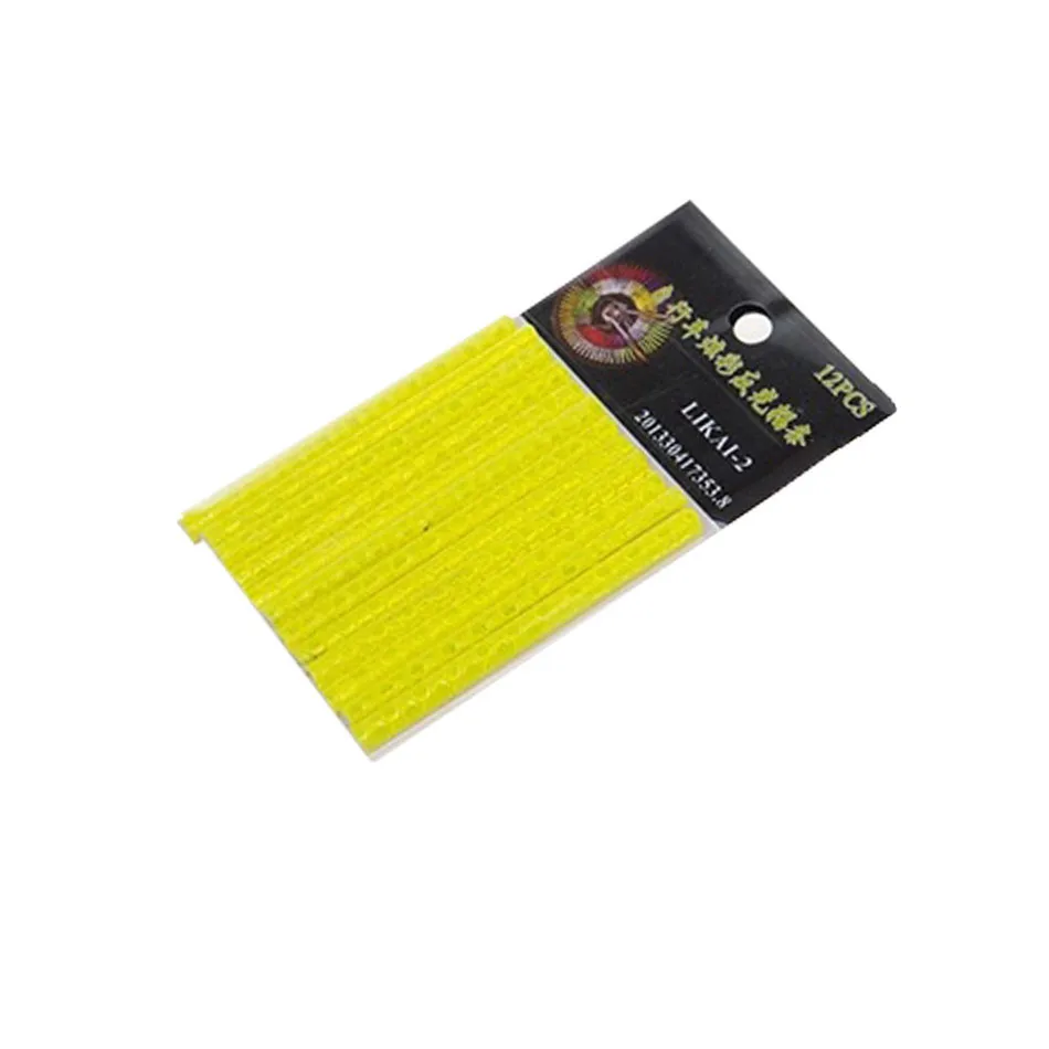 Discount 12 Pcs Bicycle Light Rim Radio Clip Light Tube Safety Warning Light Strip Safety Cycling Reflective Reflector Bike Accessories 13
